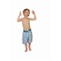 Maillot bain enfant DucKsday Manta Boardshort Boy bleu / blanc Blue/Off White