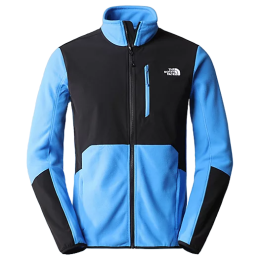 Sweat-shirt homme The North Face M Glacier Pro Full Zip bleue OPTIC BLUE/TNF BLACK
