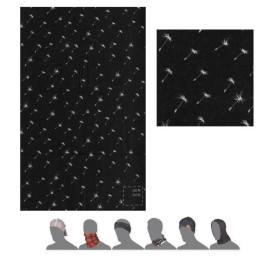 Foulard Sensor Tube Pattern noir / blanc