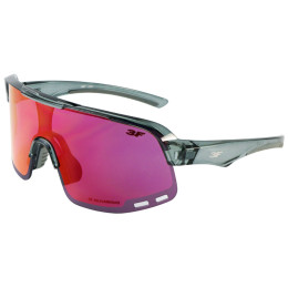Lunettes soleil 3F New Version II 1987 noir / rouge grey/pink