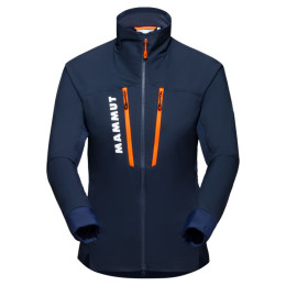 Veste femme Mammut Aenergy IN Hybrid Jacket Women bleue marine/vibrant orange