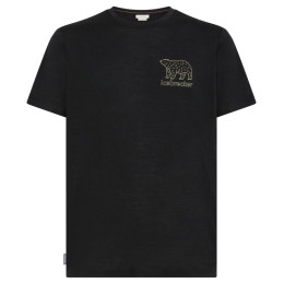 T-shirt fonctionnel homme Icebreaker M 150 Tech Lite SS Tee Forest Footsc noir Black
