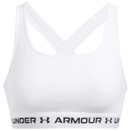 Soutien-gorge sport Under Armour Crossback Mid Bra blanc WHT