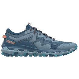 Chaussures de running hommes Mizuno Wave Mujin 9 gris / bleu PBlue/BabyBlue/LOrange