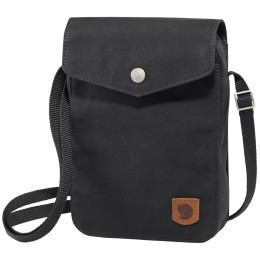 Sac bandoulière Fjällräven Greenland Pocket vert Black