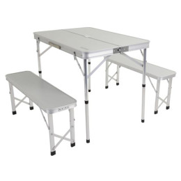 Ensemble table et bancs Regatta Picnic Table blanc Misc