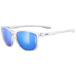 Lunettes soleil Uvex Lgl 52 transparente Clear / Mir. Blue