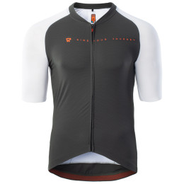 Maillot vélo homme Radvik Echo Gts blanc / noir Bright White/Forest Night