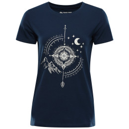T-shirt femme Alpine Pro Morola bleu foncé MOONLIT OCEAN VARIANTA PB