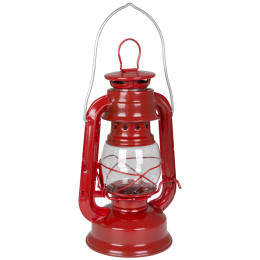 Lanterne Bo-Camp Hurricane Candle Lamp 19 cm rouge red