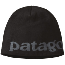 Bonnet d'hiver Patagonia Beanie Hat noir / gris Logo Belwe: Black