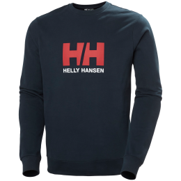 Sweat-shirt homme Helly Hansen Hh Logo Crew Sweat 2.0 bleu foncé Navy