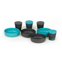 Set de vaisselle Sea to Summit DeltaLight Camp Set 4.4 bleu / gris Pacific Blue / Grey
