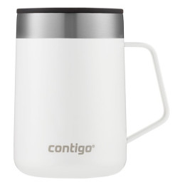 Mug isotherme Contigo Streeterville Desk Mug 420ml blanc salt