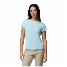 T-shirt femme Columbia Zero Rules™ Light SS Crew bleu clair Marine Light