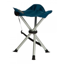 Chaise Vango Balmoral Aluminium Stool bleue Mykonos Blue