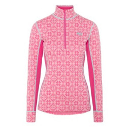 Veste polaire fonctionnelle femme Kari Traa Rose Half Zip Baselayer Top