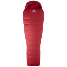 Sac de couchage en plumes Mountain Equipment Olympus 300 Wmns Long rouge Me-01688 Rhubarb