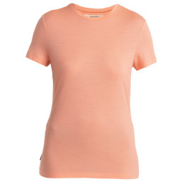 T-shirt fonctionnel femme Icebreaker Women Merino 150 Tech Lite III SS Tee orange Glow