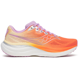 Chaussures running femme Saucony Ride 19 orange fire/orchid