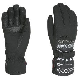Gants de ski femmes Level Venus noir / blanc Black