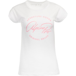 T-shirt femme Alpine Pro Dafka blanc