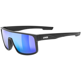 Lunettes soleil Uvex LGL 51 vert / bleu Black Mat/Mirror Green