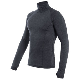T-shirt fonctionnel homme Sensor Merino Bold Roll Neck à manches longues