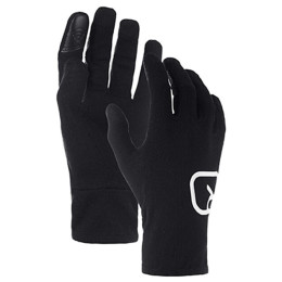 Gants femme Ortovox W's 185 Rock'n'Wool Glove Liner vert Black Raven