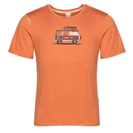 T-shirt homme Chillaz Bozen Climber's Life orange Terracotta