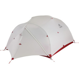 Tente ultra-légères MSR Mutha Hubba NX gris / rouge