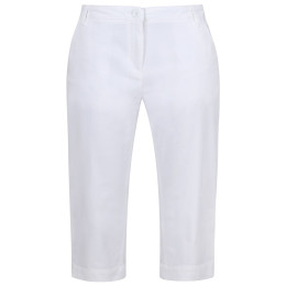 Pantalon 3/4 femme Regatta Bayletta Capri blanc White