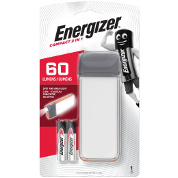 Lampe torche Energizer Fusion Compact 2-in-1 60lm noir / rouge