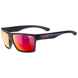 Lunettes soleil Uvex Lgl 29 noir / rouge Black/Red