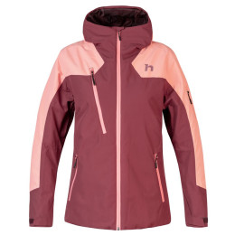 Veste de ski femme Hannah Ritta rose / bordeau Roan rouge/coral pink
