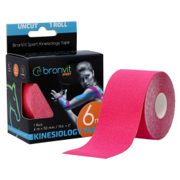 Bande kinésiologie BronVit Sport Kinesio Tape classic 5 cm x 6m