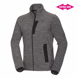 Sweat-shirt homme Northfinder Kevon vert Black
