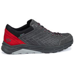 Bottes randonnée Hanwag Coastrock Low ES gris / rouge asphalt/red