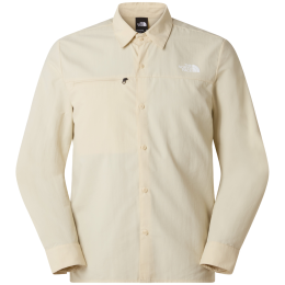 T-shirt homme The North Face Packable Long Sleeve Shirt beige Desert Stone