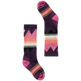 Chaussettes enfant Smartwool Kids' Ski Light Cushion OTC Socks violet Prple Ris