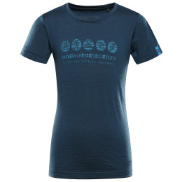 T-shirt enfant Alpine Pro Mereno 2 bleu MOROCCAN