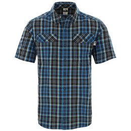 Chemise homme The North Face S/S Pine Knot bleue EuBlueWingTealPlaid