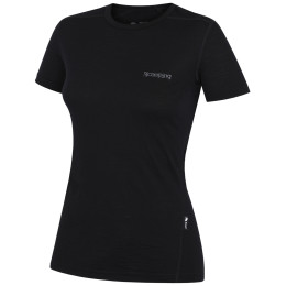 T-shirt femme Zulu Merino 160 Short 4C noir black