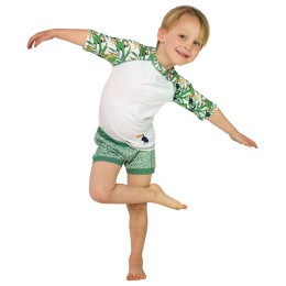 T-shirt enfant DucKsday Toucan SS blanc / vert Toucan