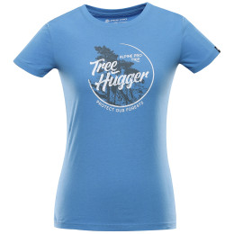 T-shirt femme Alpine Pro Worlda bleu clair silver lake blue