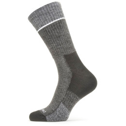 Chaussettes SealSkinz Thurton gris / noir black/grey