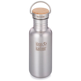 Bouteille en acier inoxydable Klean Kanteen Reflect w/Bamboo Cap 532 ml girs Brushed Stainless