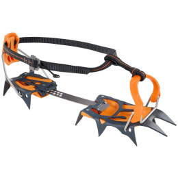 Crampons Skylotec Rupal Semiautomatic gris / orange Grey/Orange
