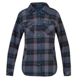 Chemise femme Rafiki Mojarra noir pirate plaid