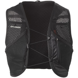 Gilet course Salomon Active Skin 8 No Flasks noir / blanc BLACK